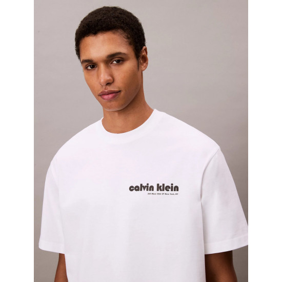 Calvin Klein Ανδρική κοντομάνικη μπλούζα Logo Relaxed Tee